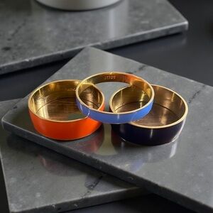 J. Crew Colorful Enamel Bangle Set